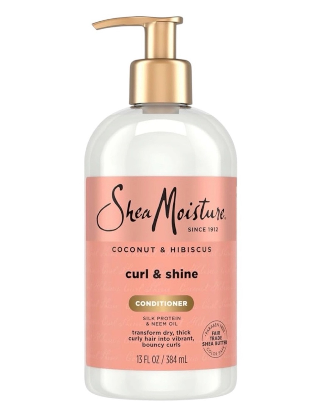 Shea Moisture Coconut & Hibiscus Frizz Free Curl & Shine Conditioner